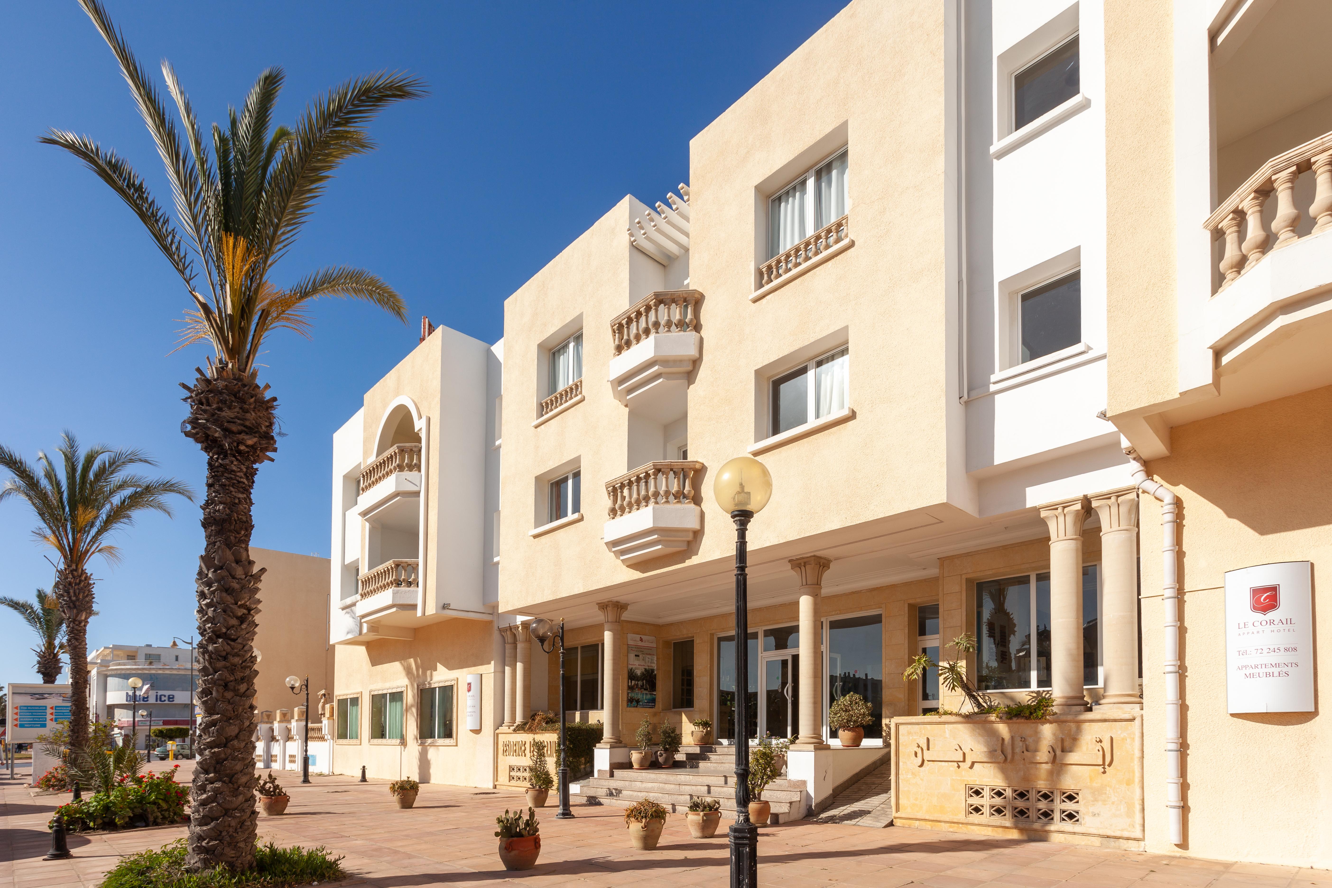 Le Corail Appart'Hotel Yasmine Hammamet Exteriér fotografie