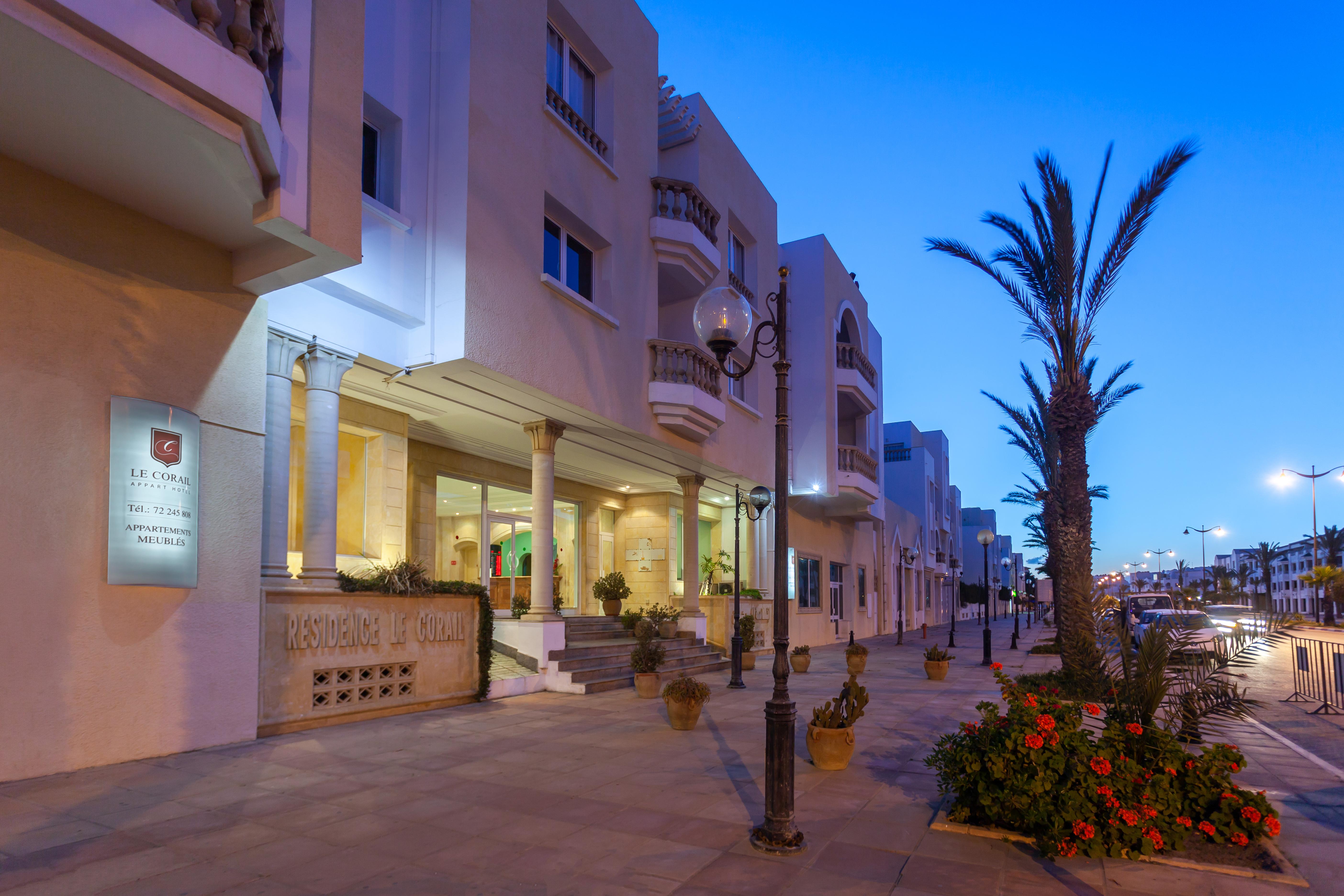 Le Corail Appart'Hotel Yasmine Hammamet Exteriér fotografie